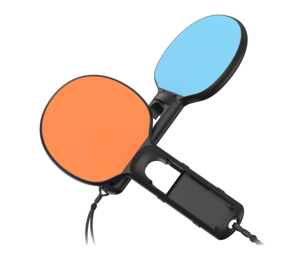 YAXO Uchwyt do Joy-Con TENNIS SET do NS/NS2 Inferno Orange&Hydro - 1354244 - zdjęcie 2